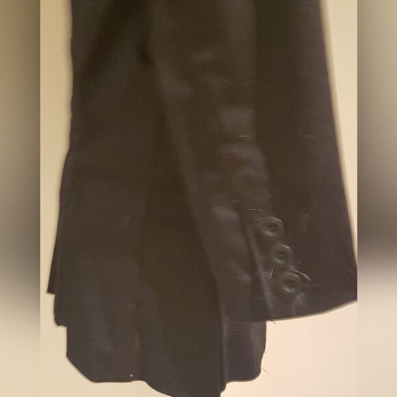 RICKI'S *NWOT* CLASSIC  Black Fitted 3/4 Sleeve Jacket Blazer STUNNING. Size 6. - Picture 5 of 14